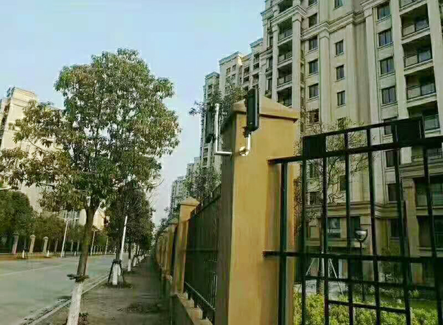 湖北襄陽某小區(qū)周界報警系統(tǒng)