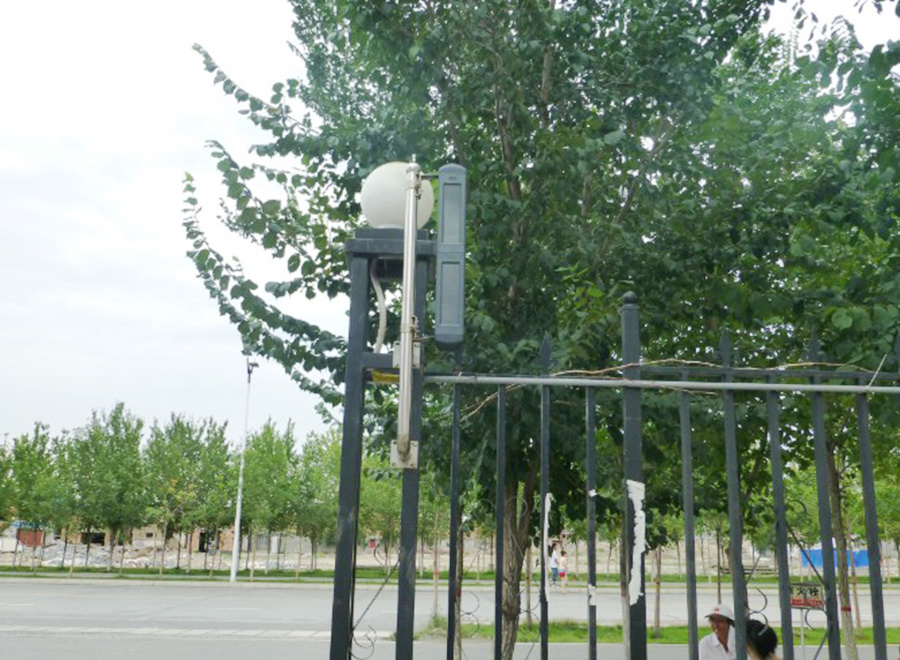 湖北省恩施市星匯廣場走道報警項目