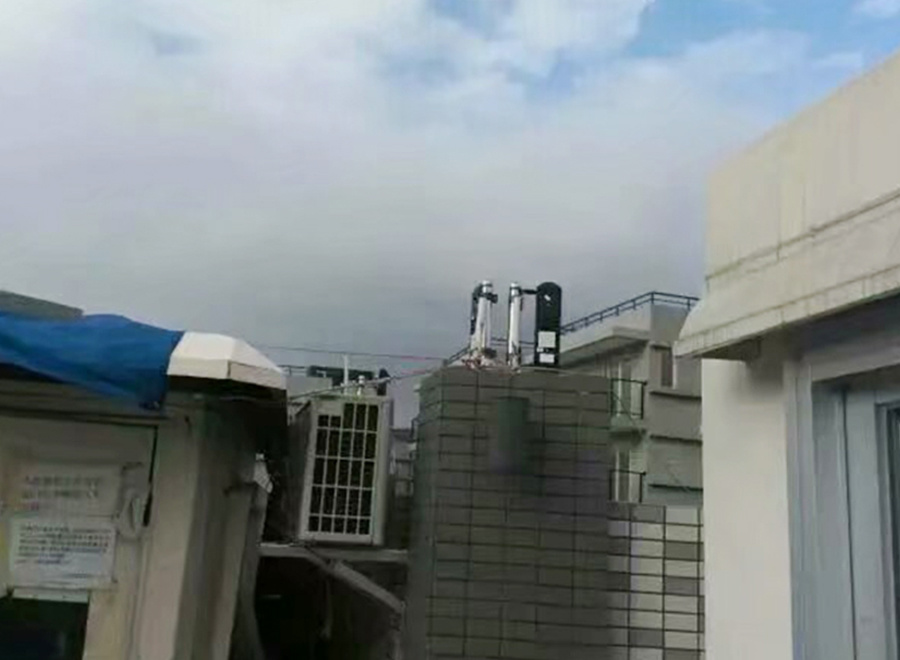 香港元朗某住宅區周界報警