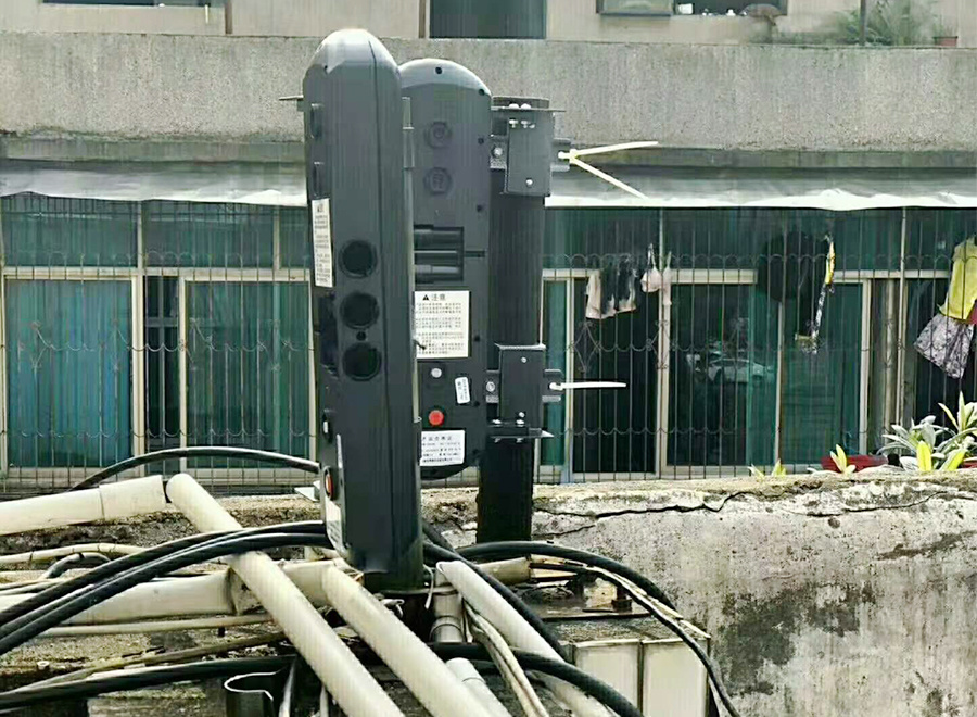 浙江寧波慈溪某工廠頂樓防入侵報警
