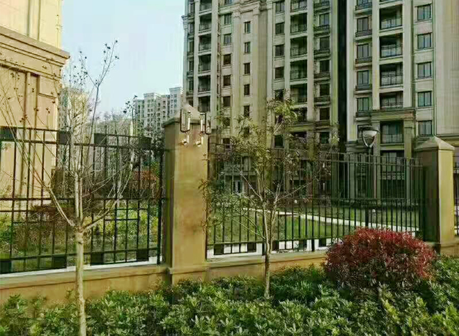 湖北襄陽某小區周界報警系統