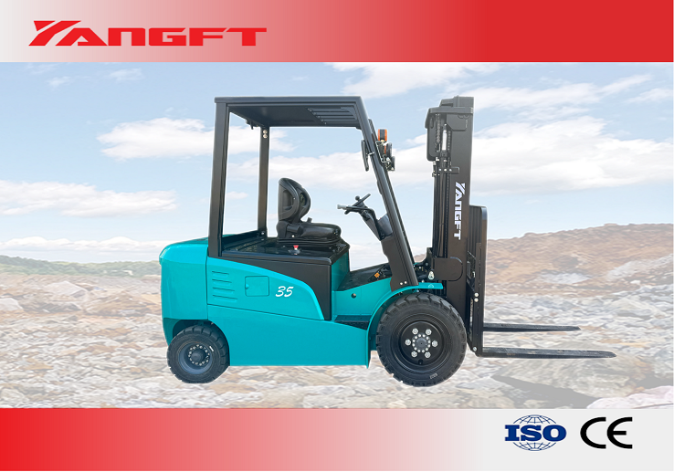 Congratulations YangFT's new electric forklift has been officially put into production