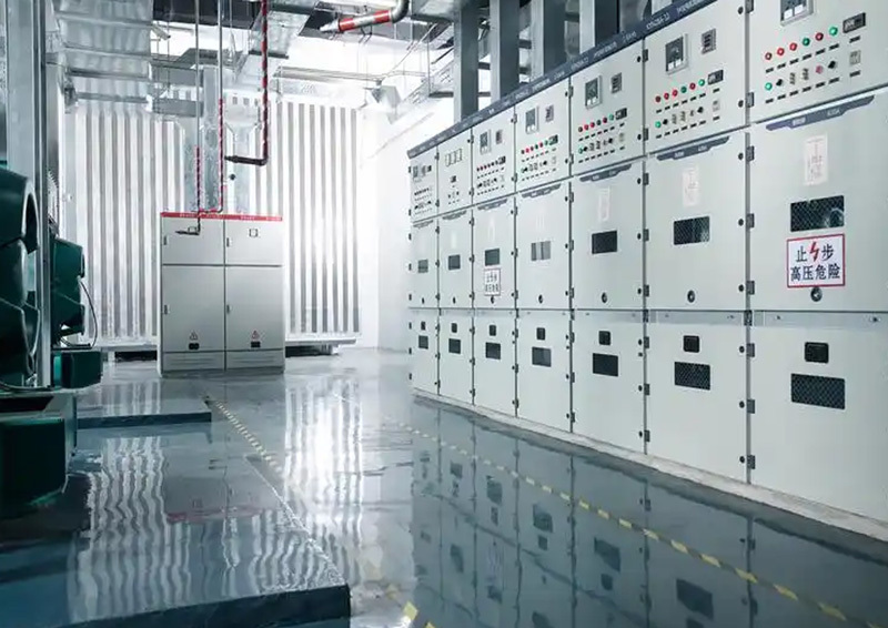 What role does high voltage switchgear play in the power grid?