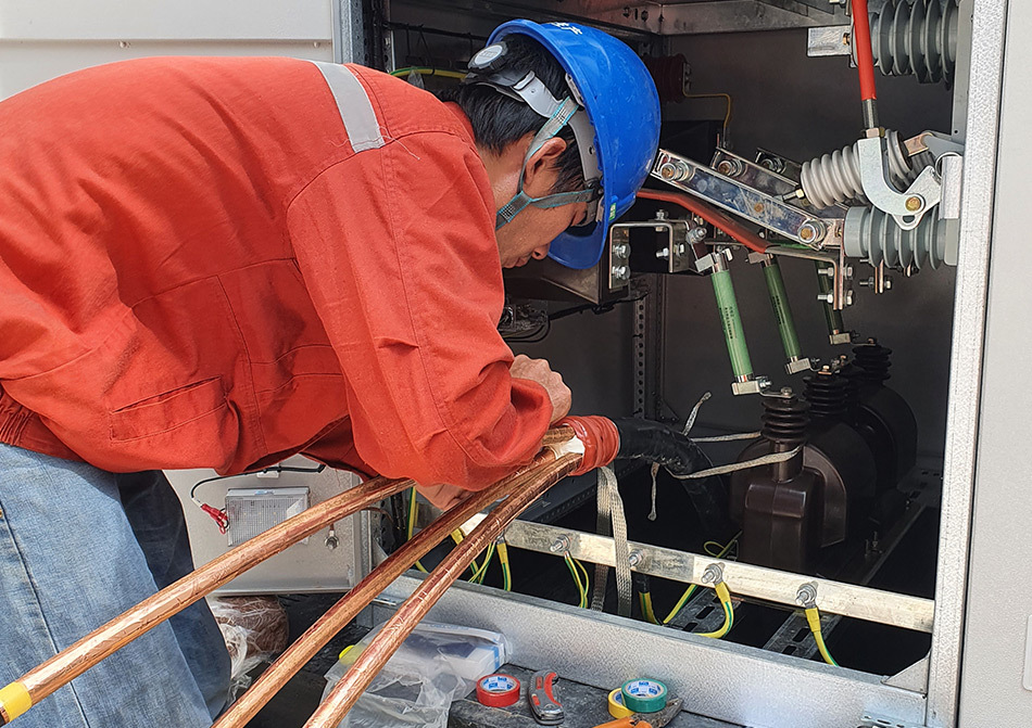 Installation and construction of transmission, distribution, and substation projects.
