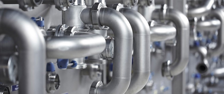 Stainless Steel Industrial Pipe