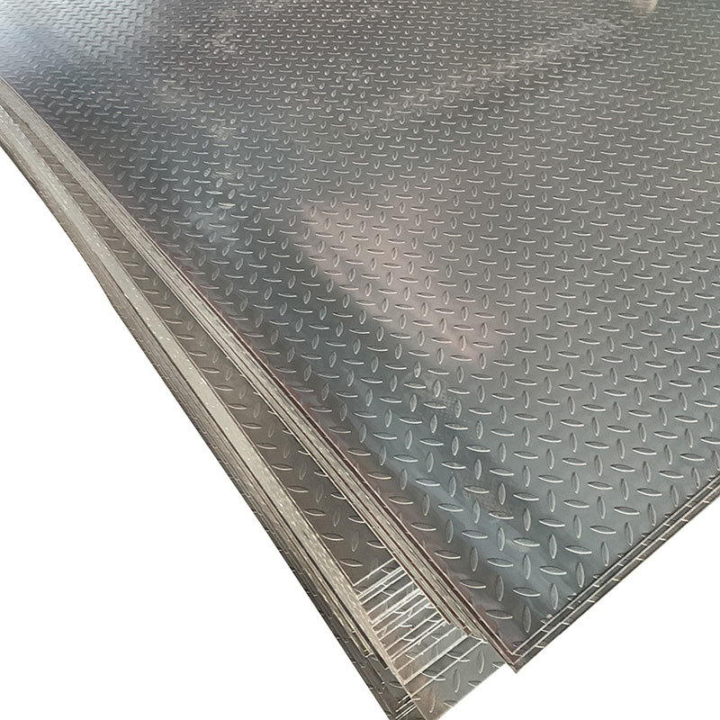 Anti-slip Stairs Hot Dip Galvanized Checker Steel Plate/sheet Made in China for Sale
