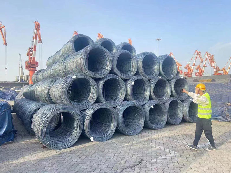 The port inspection of 5.5/6.5mm rod has been successfully completed this week, and will soon be shipped to Egypt The port inspection of 5.5/6.5mm rod has been successfully completed this week, and will soon be shipped to Egypt
