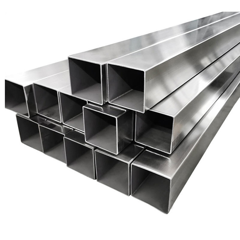 Decorative 201 304 316 430 Golden Gold Color Square Colored Tube Stainless Steel Pipe