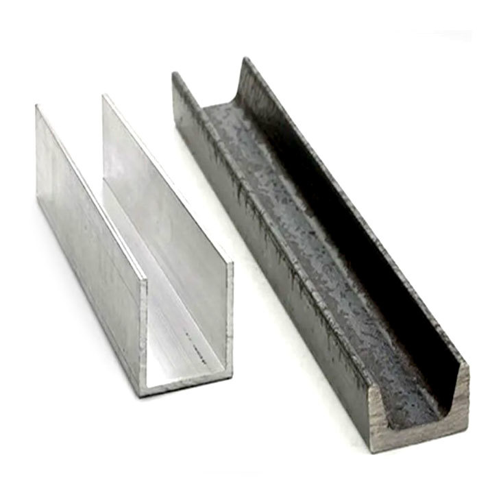 China Direct Sale Dx53d Galvanized Steel U Channel Bar Carbon Steel C Channel Bar