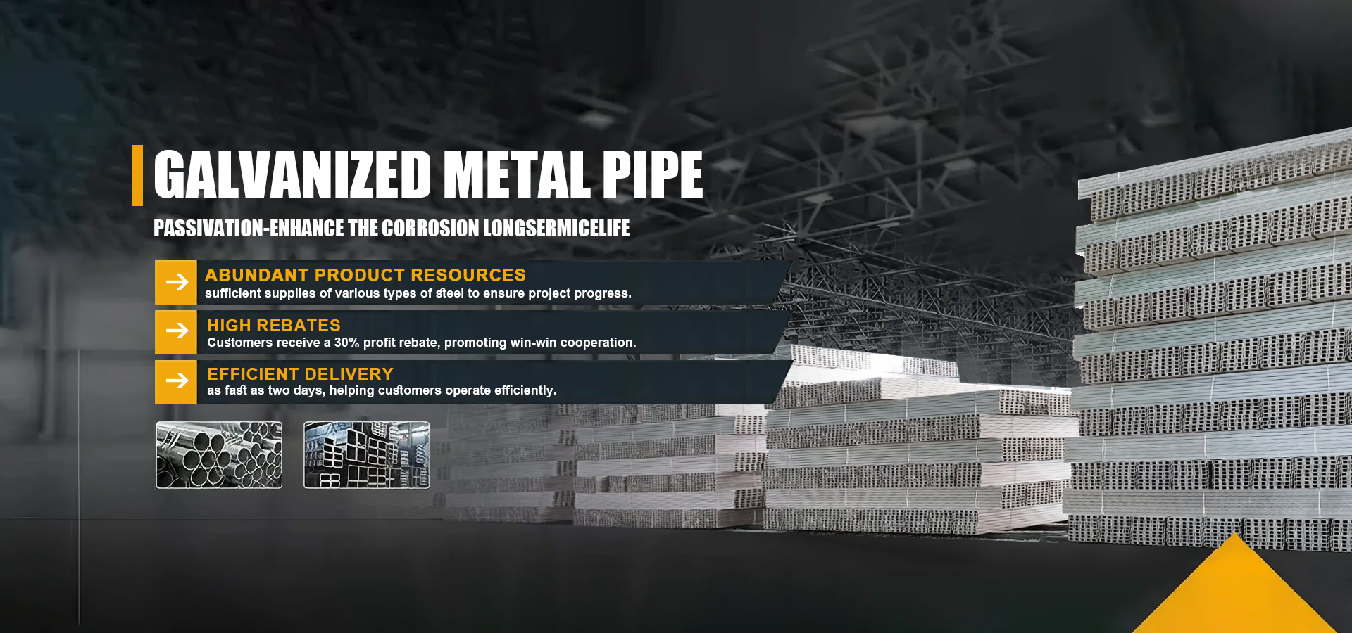 Provide high quality pipes and