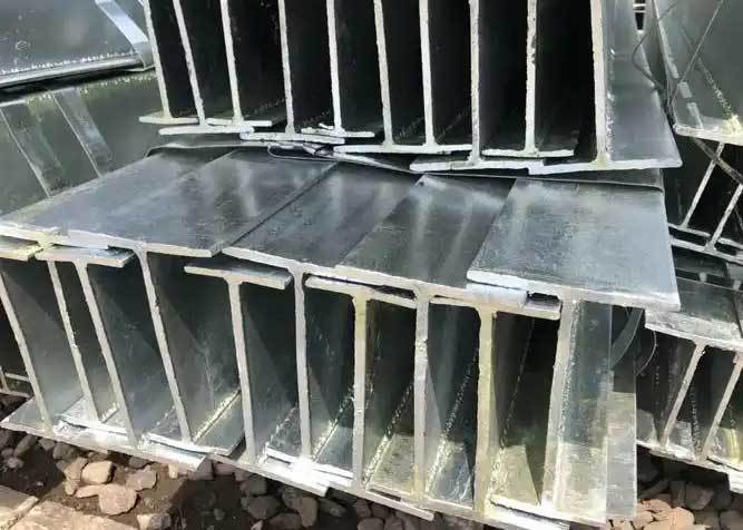 Galvanized H-shaped steel