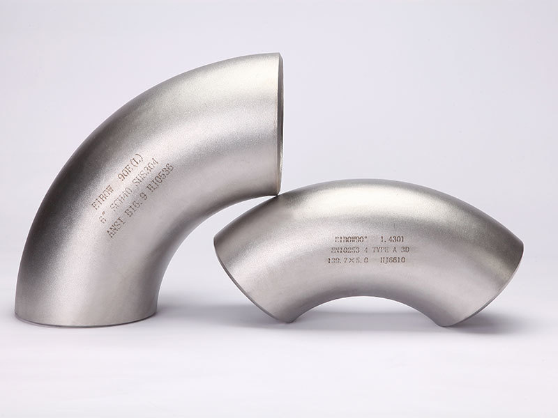 Stainless steel elbow