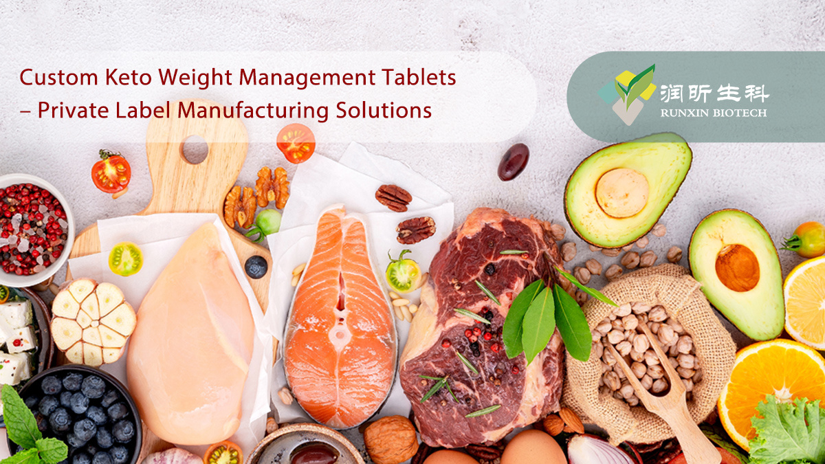 Custom Keto Weight Management Tablets – Private Label Manufacturing Solutions
