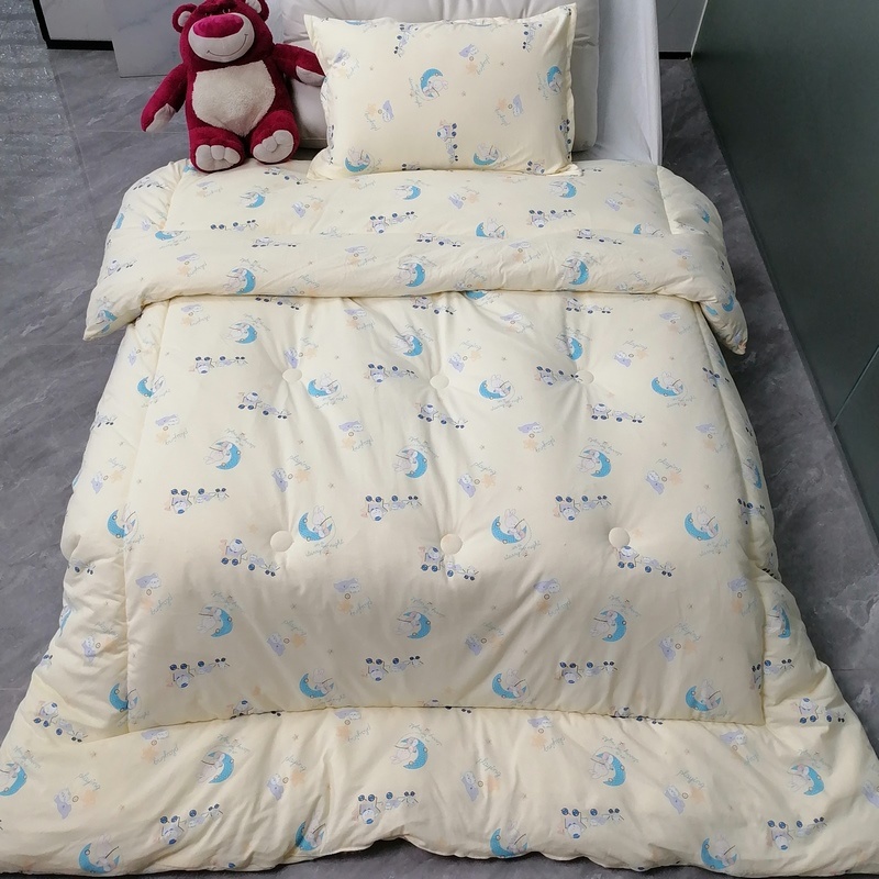Class A feather silk velvet children's quilt core