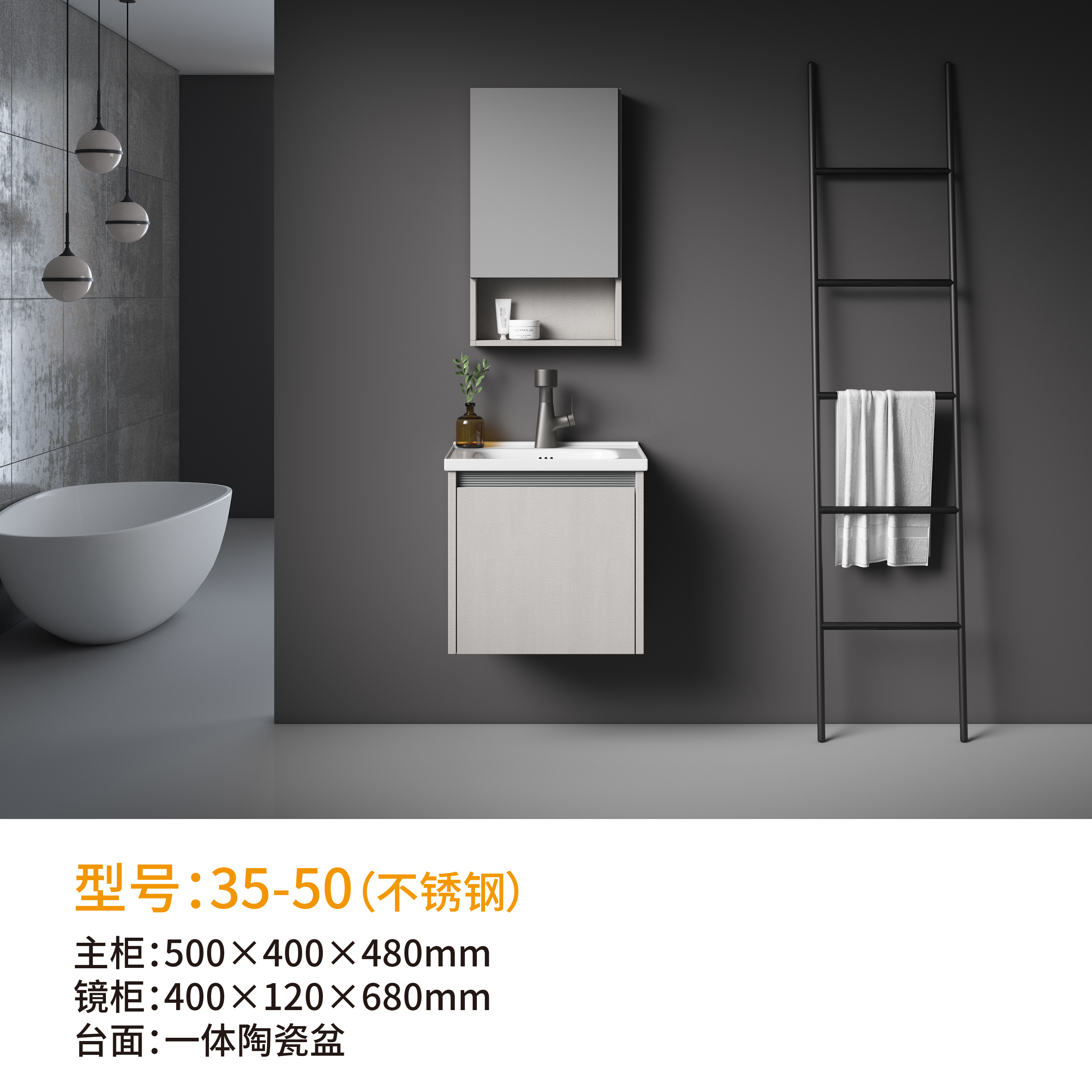 Tiny Mirror Bathroom Vanity with Mirro Cabinet High Quality Wash Basin Sink Cabinets Economic Bathroom Furniture Wooden Furniture Cheap Vanity Cabinet
