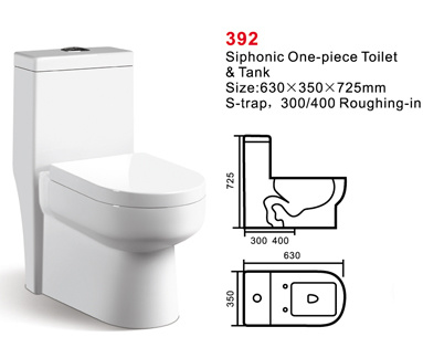 Ceramic Factory Professional Design One Piece Toilet Made In China