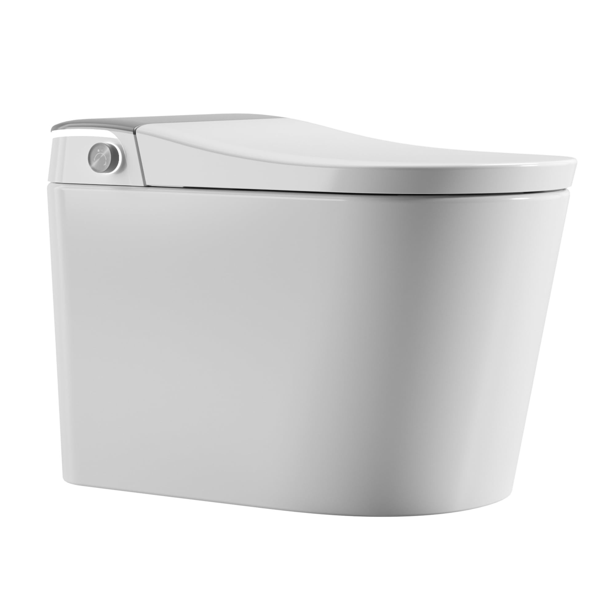 Elite Smart Bidet Toilet Combo: Elongated Japanese Design, Heated Seat, Instant Warm Water, Air Dryer, Auto Flush, Digital Display & Remote Control