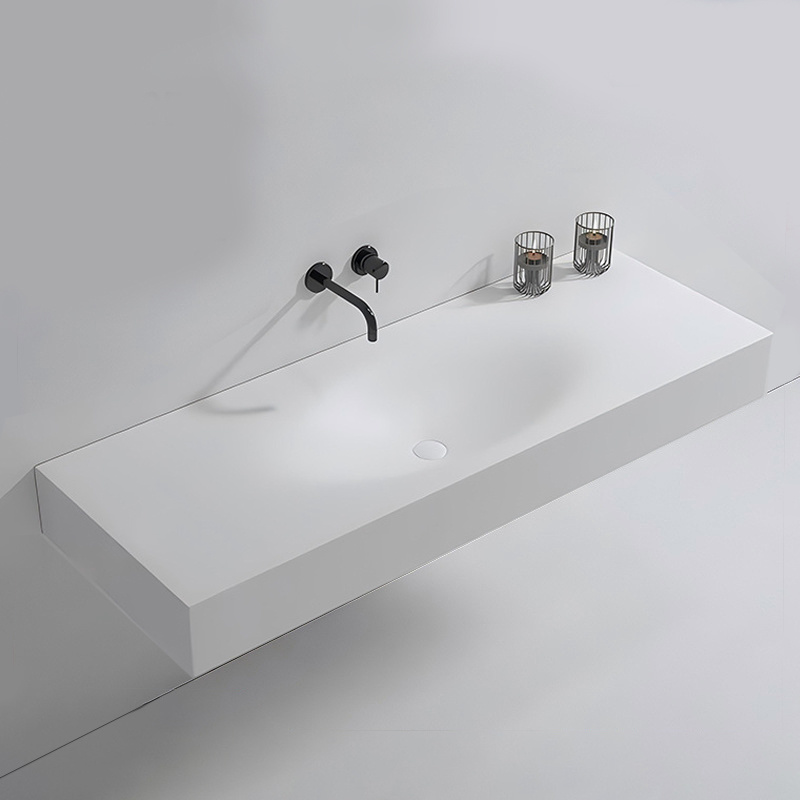 Sleek Corian Vanities from Duasein with Unique Skin-Feel Basins