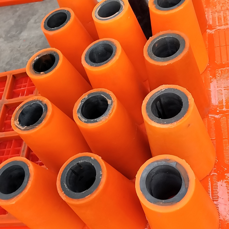 Rubber polyurethane parts