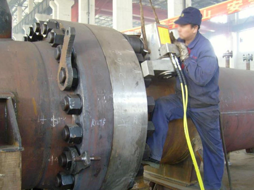 80000N.m大扳手火電廠使用現(xiàn)場(chǎng)