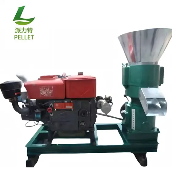Diesel pellet machine