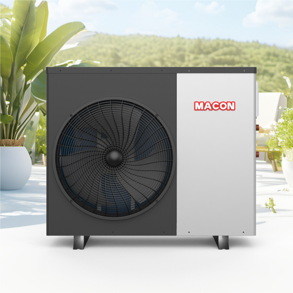R290 Doublewall Heat Exchanger Hot Water Heat Pump