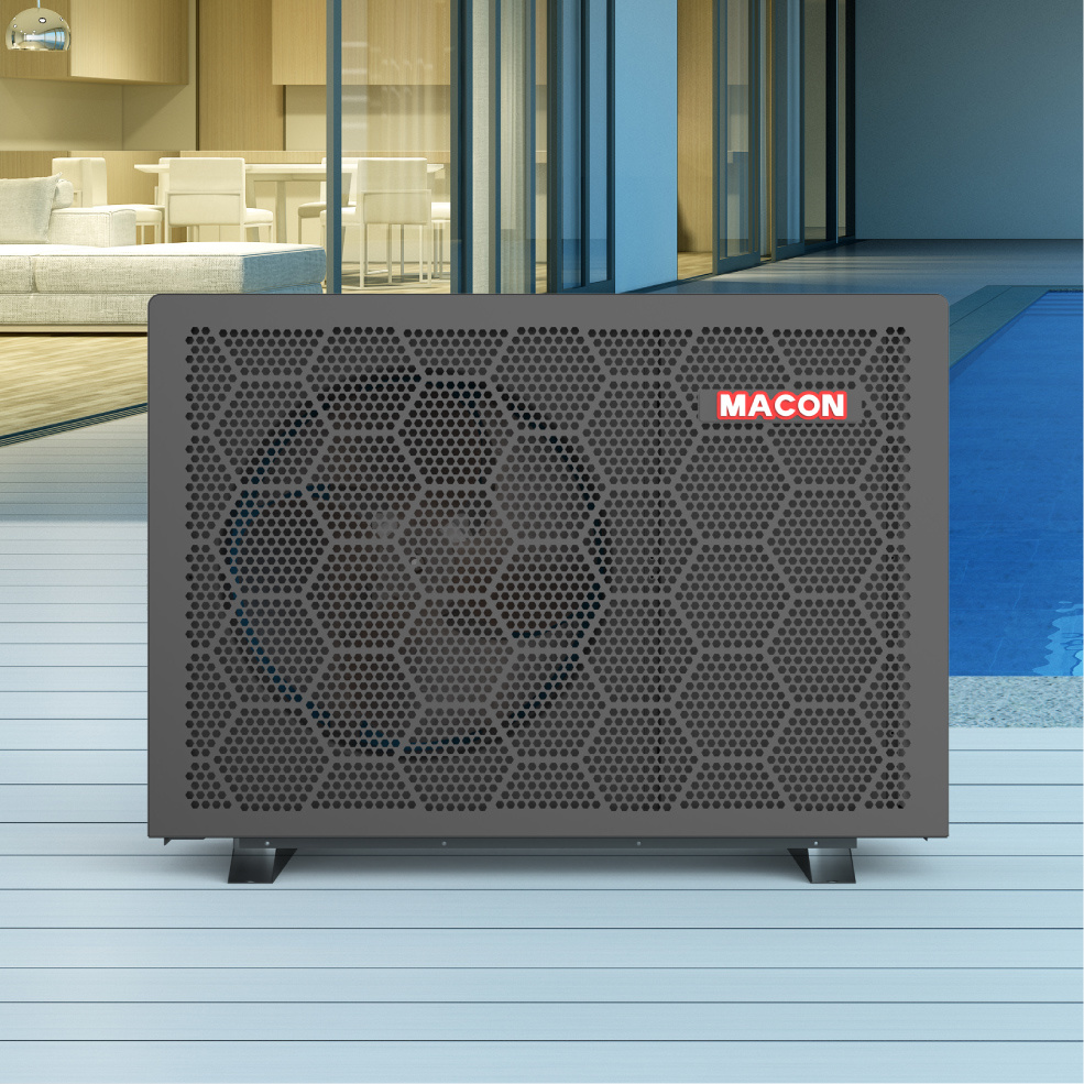 R290 Doublewall Heat Exchanger Hot Water Heat Pump