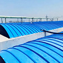Fiberglass hand-laminated cover plate
