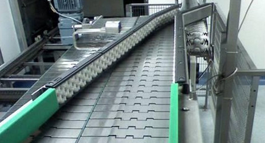 Chain plate conveyor