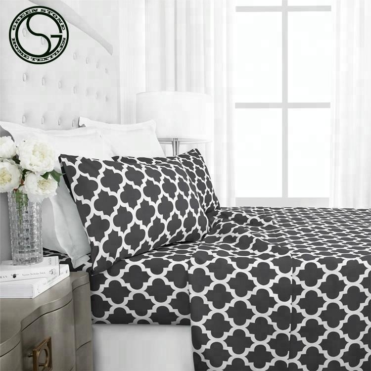 Wholesale Herringbone Pattern bed sheet set on sales