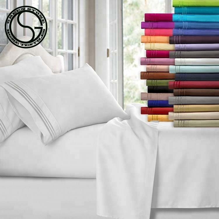 customized cotton solid color Hotel Duvet Cover