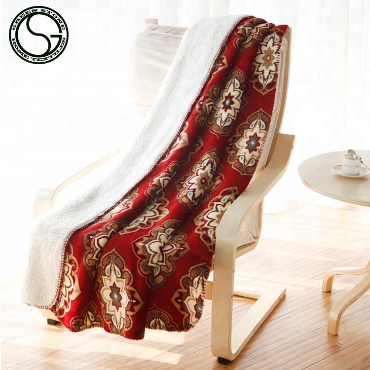 customized Pattern Printed Flannel Blanket