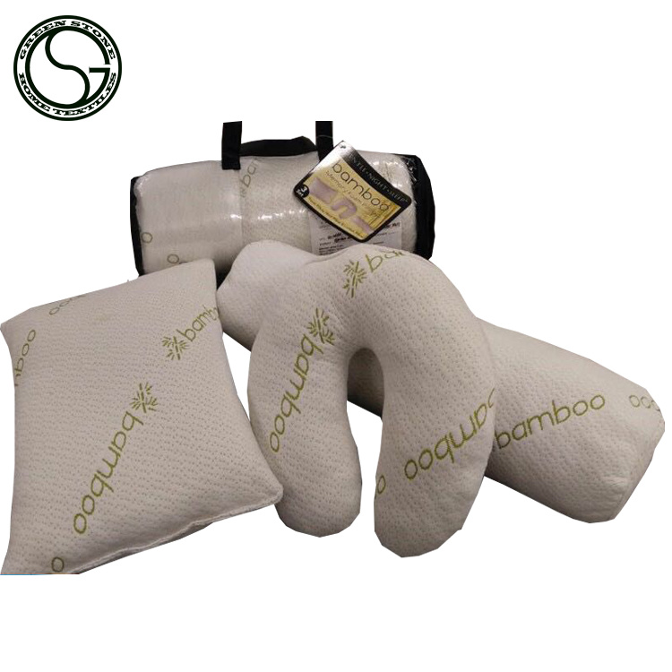 Wholesale 3 Pieces Bamboo Travel Pillow Set on sales