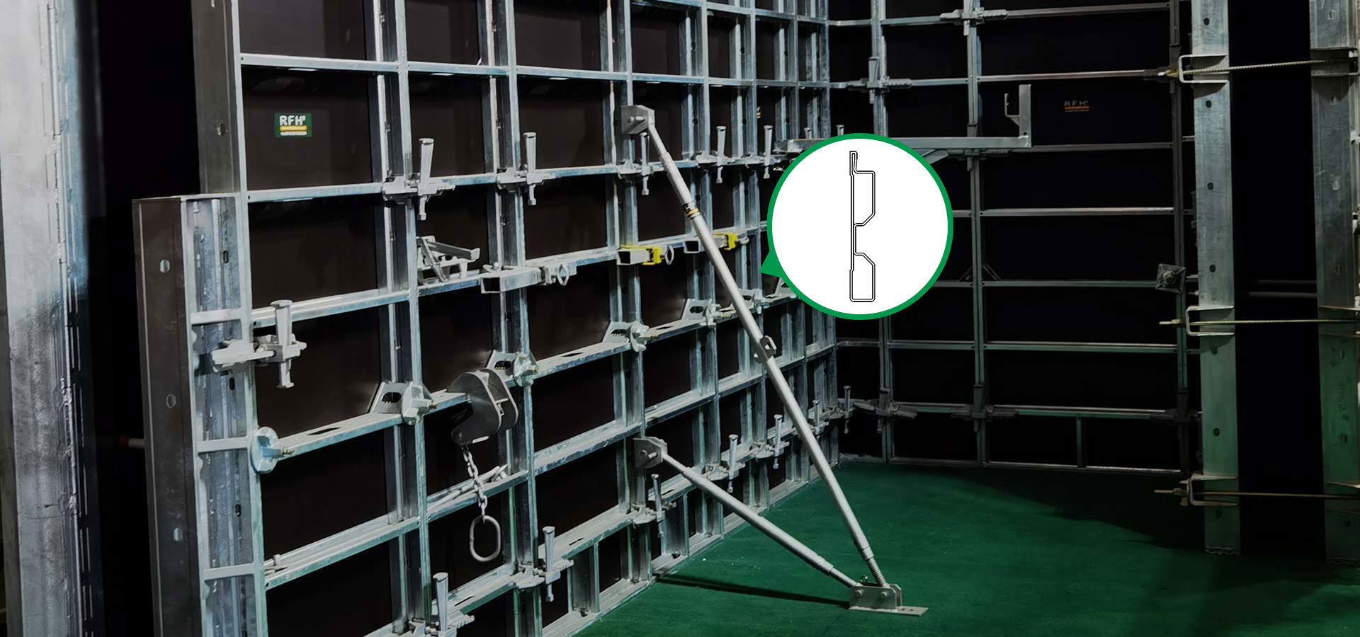 Light formwork system