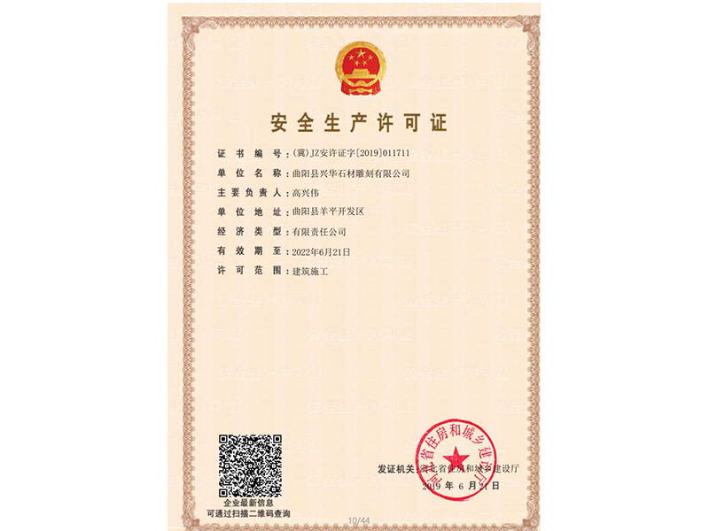 安全許可證