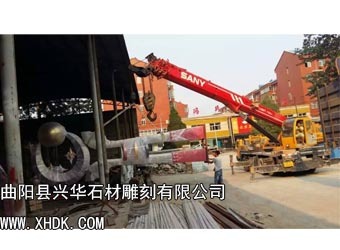 山西不銹鋼雕塑項目高7.521米