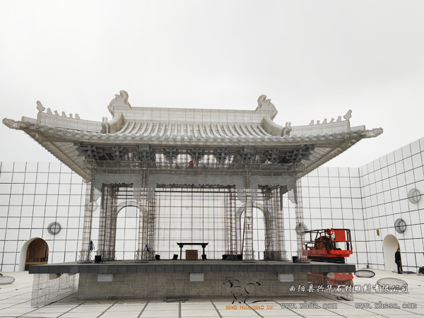 古建鋼結(jié)構(gòu)雕塑