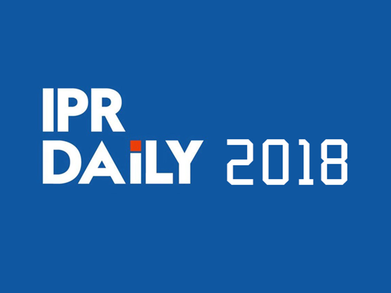 2018年度のIPR Dailyのトップ100ランキングで54位