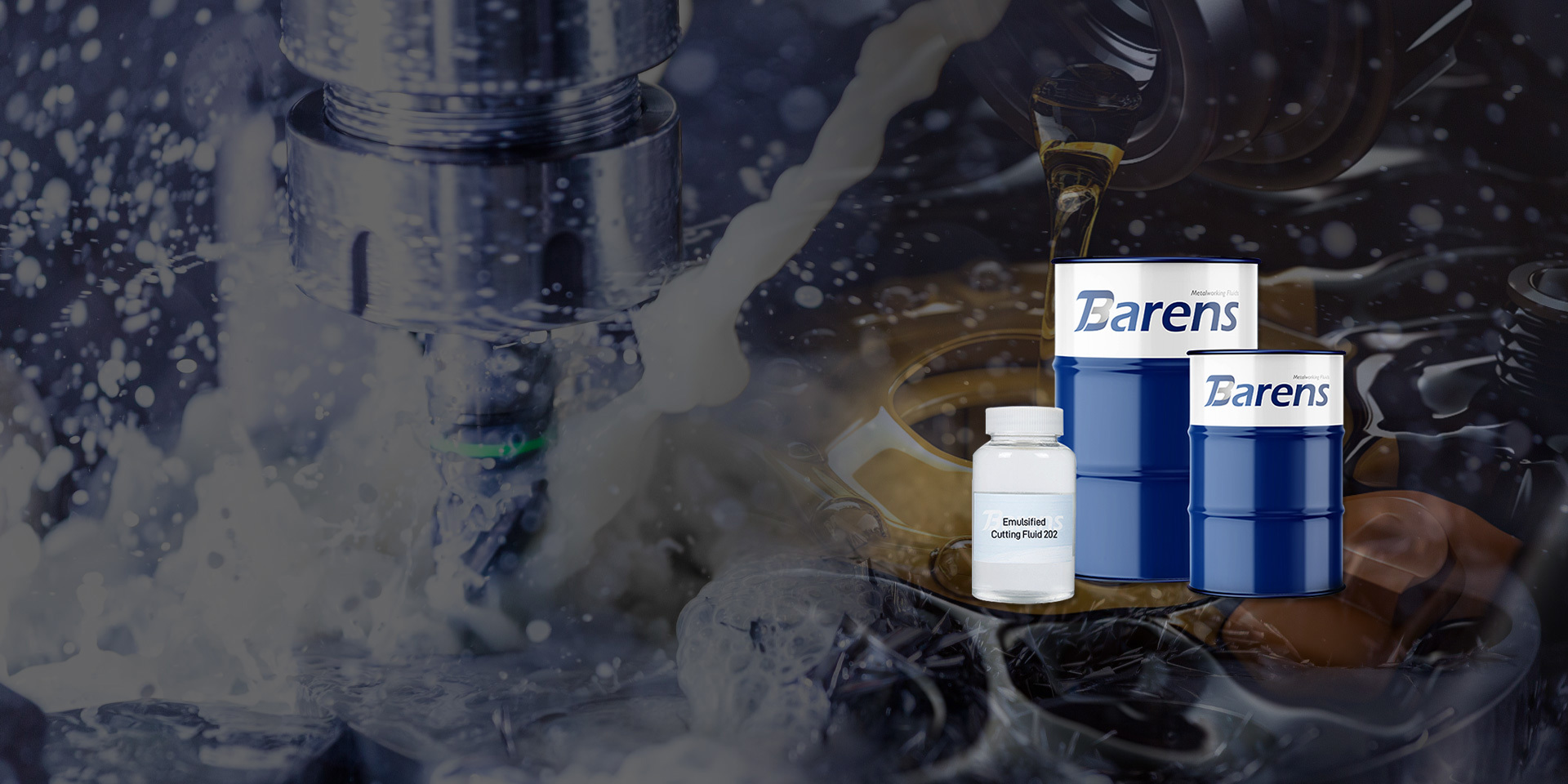Semi-synthetic cutting fluid Semi-synthetic cutting fluid