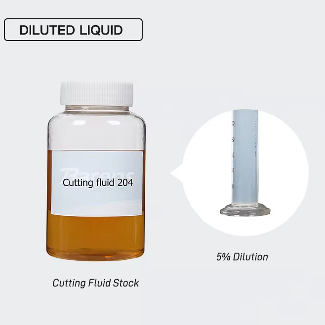 Barens 204 Best Cutting Fluid Black Metal Semi-Synthetic Aluminum Cutting Fluid