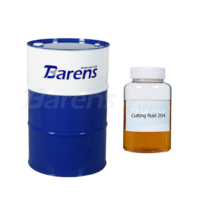 Barens 204 high-quality low-cost environmentally friendly black metal semi-synthetic aluminum alloy cutting fluid
