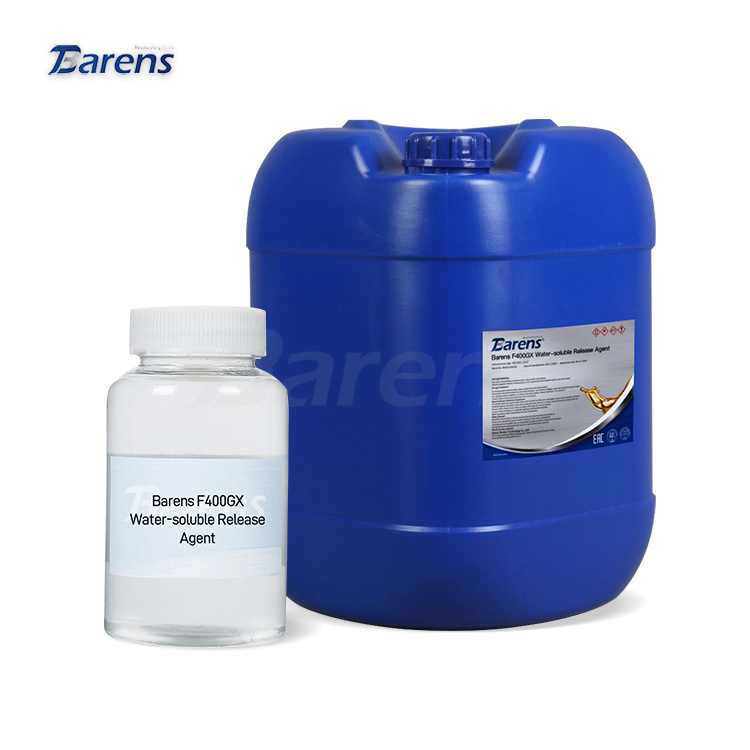 Barens water-based universal release agent is suitable for steel parts, special alloy parts, and non-ferrous metal parts.
