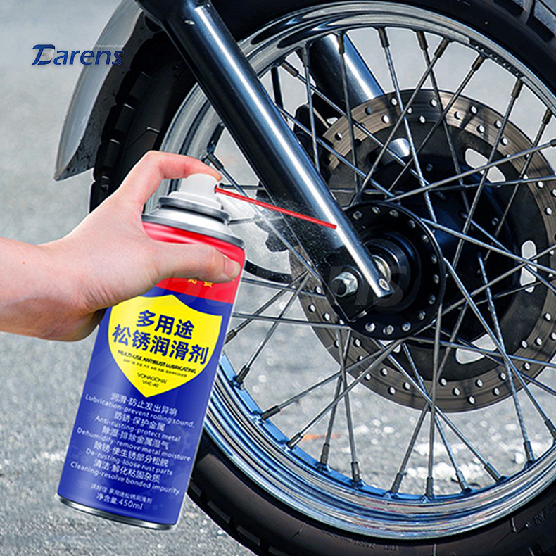 Barens Rust Prevention Lubricant Spray 450 ml Machine Rust Protection Spray Penetrating Oil Lubricant Rust Spray