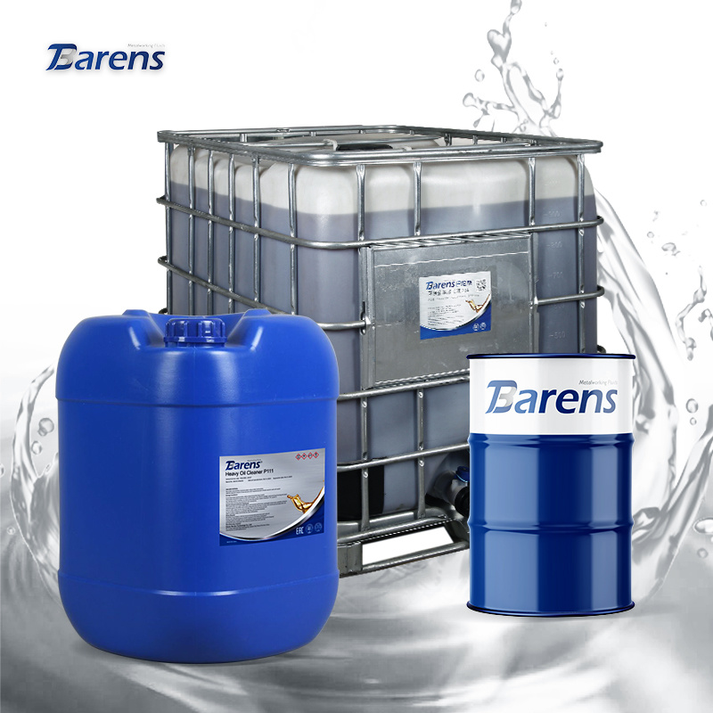 Barens Heavy Oil Cleaner P111 Industrial Metal Cleaning Chemical Solution