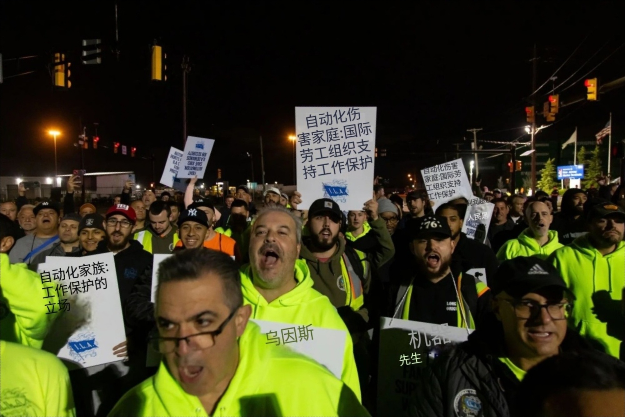 Port workers strike, more than half of international shipping paralyzed