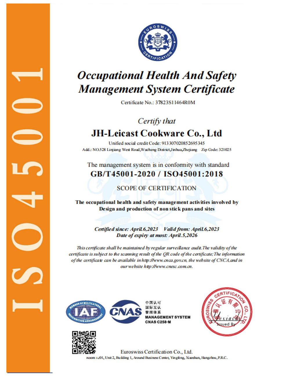 ISO45001 ISO45001