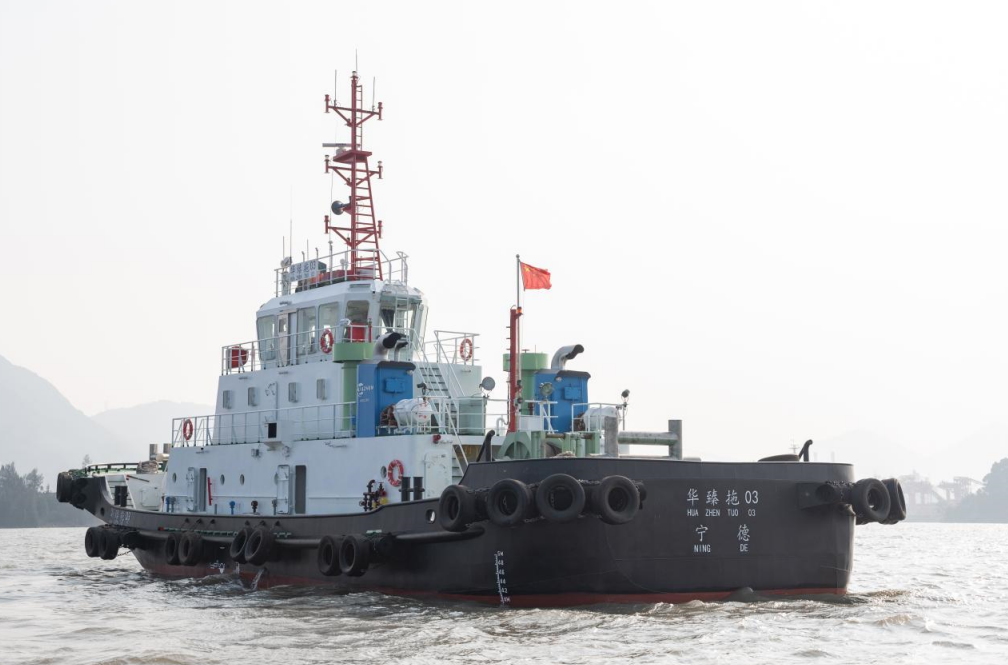 A Steel-hull, Stern-drive Tug Vessel Successfully Delivered