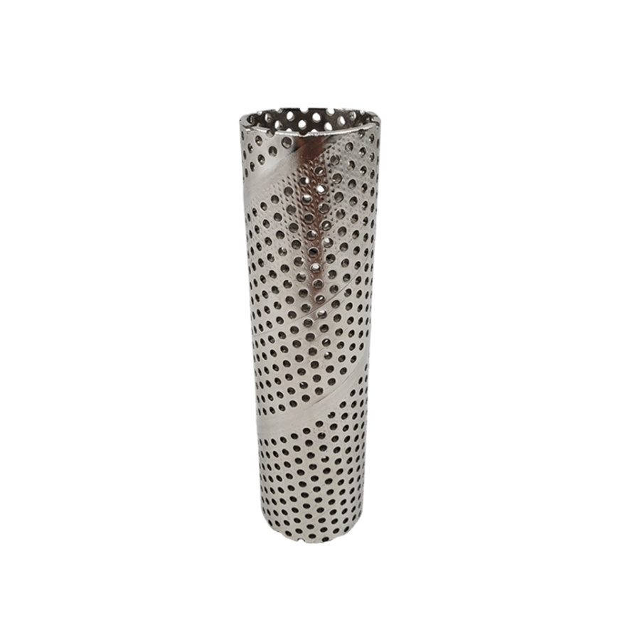 Spiral perforated tube