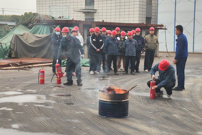 Fire drill training