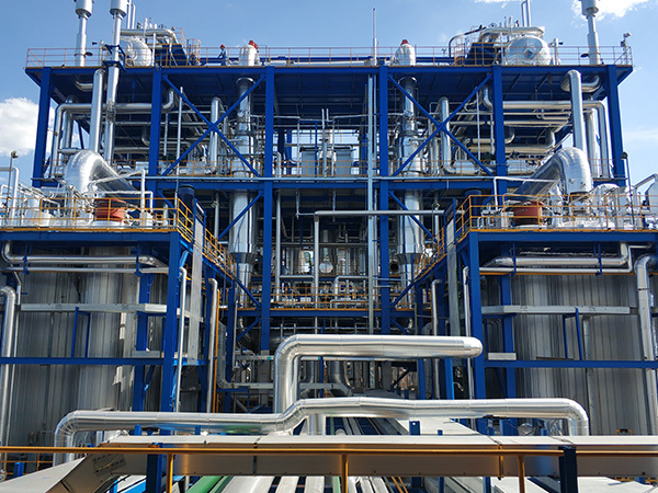 Loop oxidation reactor